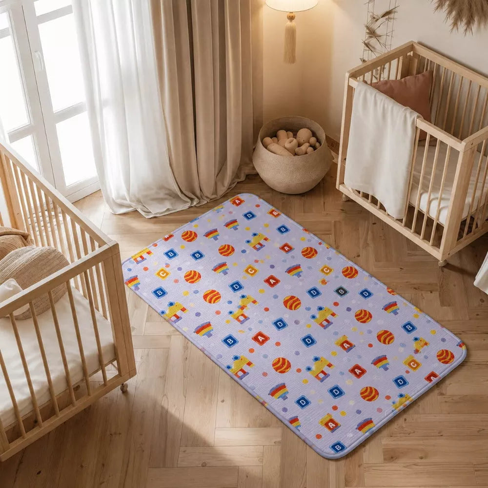 Waterproof Baby Dry Sheet | ABC Print