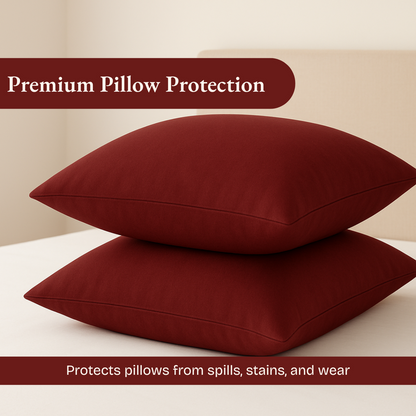 White Waterproof Pillow Protectors