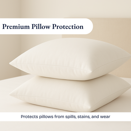 White Waterproof Pillow Protectors