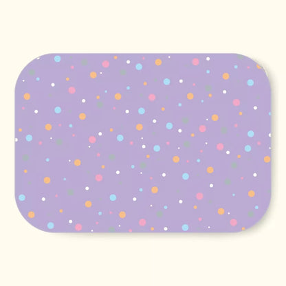Polka Dots Print Premium Mat
