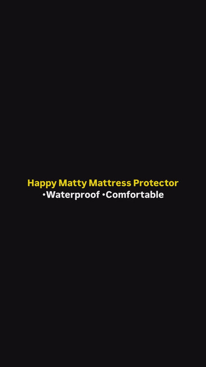 Happy Matty Waterproof Mattress Protector Product Demo Video