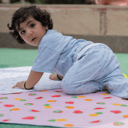 Fruit Print Baby Playmat
